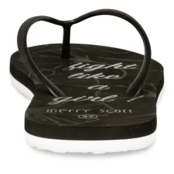 Tongs Plage NOIR Femme