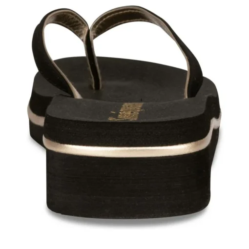 Tongs Plage NOIR Femme