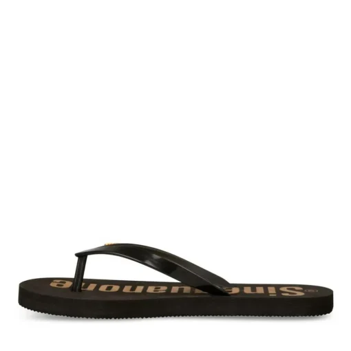 Tongs Plage NOIR Femme