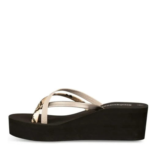 Tongs Plage NOIR Femme