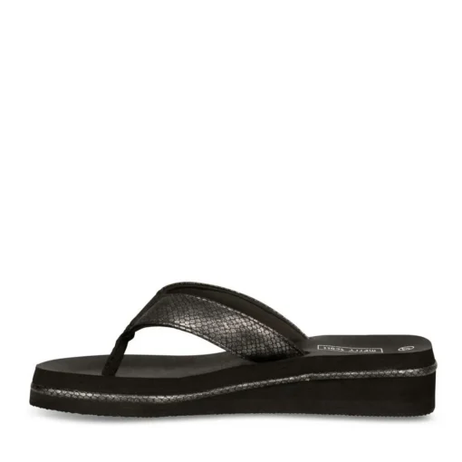Tongs Plage NOIR Femme