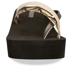 Tongs Plage NOIR Femme
