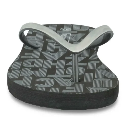 Tongs Plage NOIR Femme Motif Uni A Enfiler