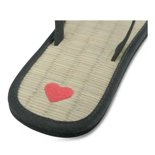 Tongs Plage NOIR Femme Motif Uni A Enfiler