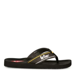 Tongs Plage NOIR Homme Motif Uni