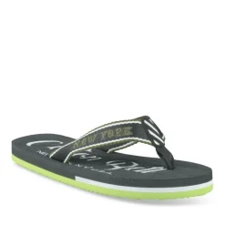 Tongs Plage NOIR Homme Motif Uni A Enfiler