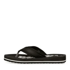 Tongs Plage NOIR Homme Motif Uni