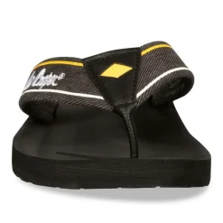 Tongs Plage NOIR Homme Motif Uni