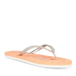 Tongs Plage ORANGE Femme