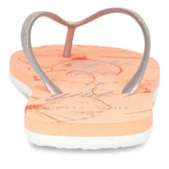 Tongs Plage ORANGE Femme