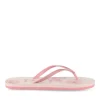 Tongs Plage ROSE Femme Motif Uni A Enfiler