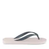 Tongs Plage ROSE Femme Motif Uni A Enfiler
