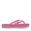Tongs Plage ROSE Femme Motif Uni A Enfiler