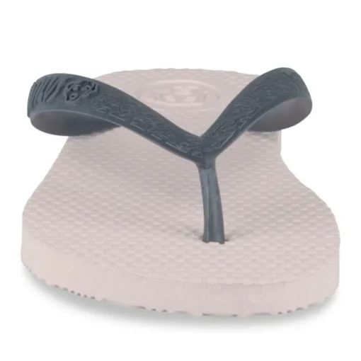 Tongs Plage ROSE Femme Motif Uni A Enfiler