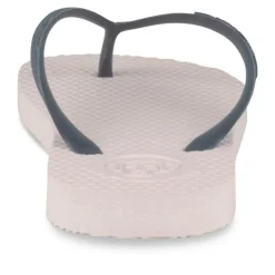 Tongs Plage ROSE Femme Motif Uni A Enfiler