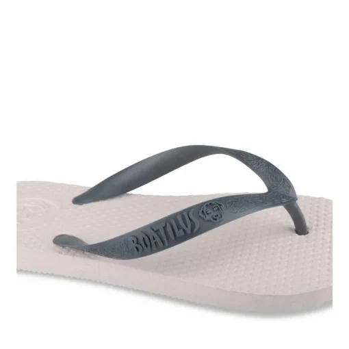 Tongs Plage ROSE Femme Motif Uni A Enfiler