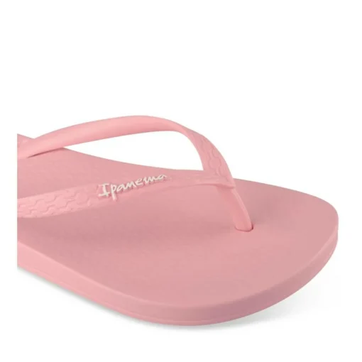 Tongs Plage ROSE Femme Motif Uni A Enfiler