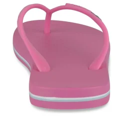 Tongs Plage ROSE Femme Motif Uni A Enfiler