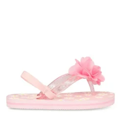 Tongs Plage ROSE Fille Elastique
