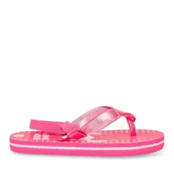 Tongs Plage ROSE Fille Elastique