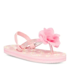 Tongs Plage ROSE Fille Elastique