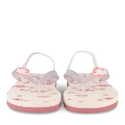 Tongs Plage ROSE Fille Motif Dinosaure Elastique