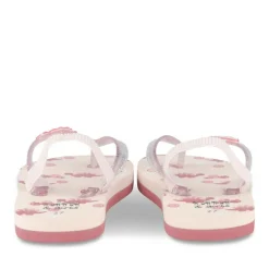 Tongs Plage ROSE Fille Motif Dinosaure Elastique