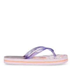 Tongs Plage VIOLET Fille Motif Uni