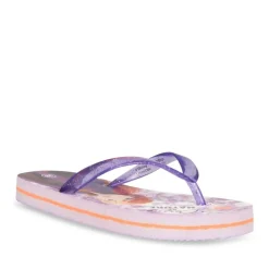 Tongs Plage VIOLET Fille Motif Uni