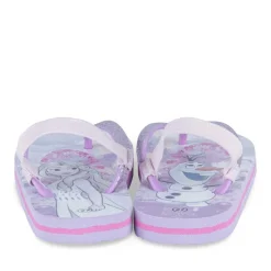 Tongs Plage VIOLET Fille Motif Uni Elastique