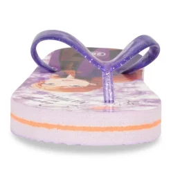 Tongs Plage VIOLET Fille Motif Uni