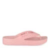 Tongs ROSE CROCS Baya Plateform Flip