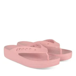 Tongs ROSE CROCS Baya Plateform Flip