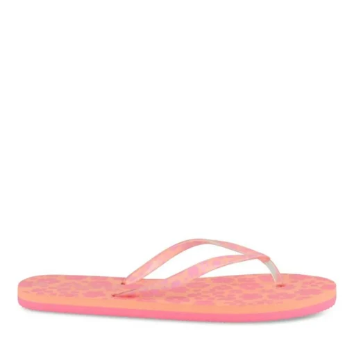 Tongs ROSE Femme Motif Uni A Enfiler