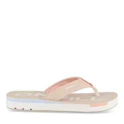 Tongs ROSE Femme Motif Uni A Enfiler