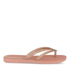 Tongs ROSE Femme Motif Uni A Enfiler
