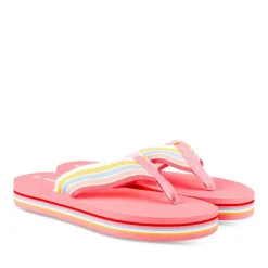Tongs ROSE Femme Motif Uni A Enfiler