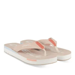 Tongs ROSE Femme Motif Uni A Enfiler