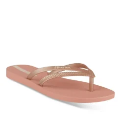Tongs ROSE Femme Motif Uni A Enfiler
