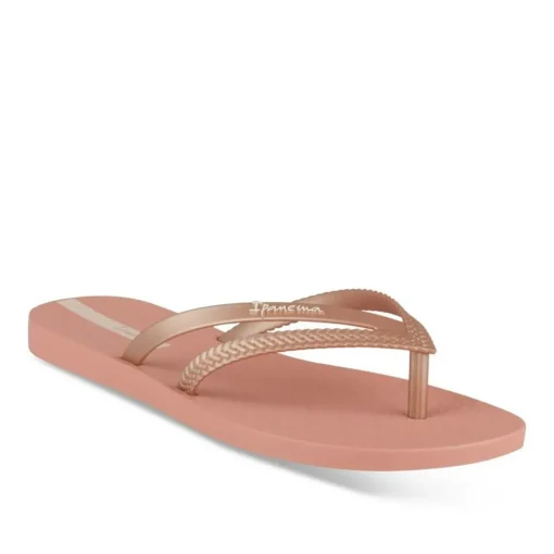 Tongs ROSE Femme Motif Uni A Enfiler
