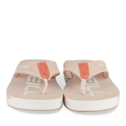 Tongs ROSE Femme Motif Uni A Enfiler