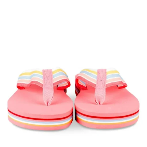 Tongs ROSE Femme Motif Uni A Enfiler