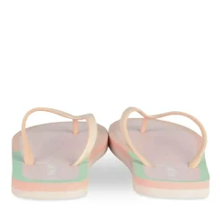 Tongs ROSE Femme Motif Uni A Enfiler