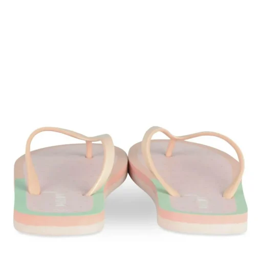 Tongs ROSE Femme Motif Uni A Enfiler