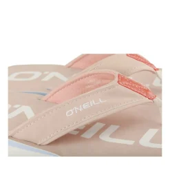 Tongs ROSE Femme Motif Uni A Enfiler
