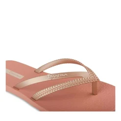 Tongs ROSE Femme Motif Uni A Enfiler