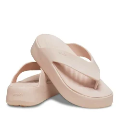 Tongs ROSE Femme Motif Uni A Enfiler