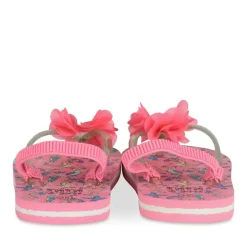 Tongs ROSE Fille Motif Animal A Enfiler