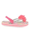 Tongs ROSE Fille Motif Uni A Enfiler