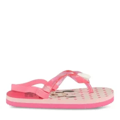 Tongs ROSE Fille Motif Uni A Enfiler